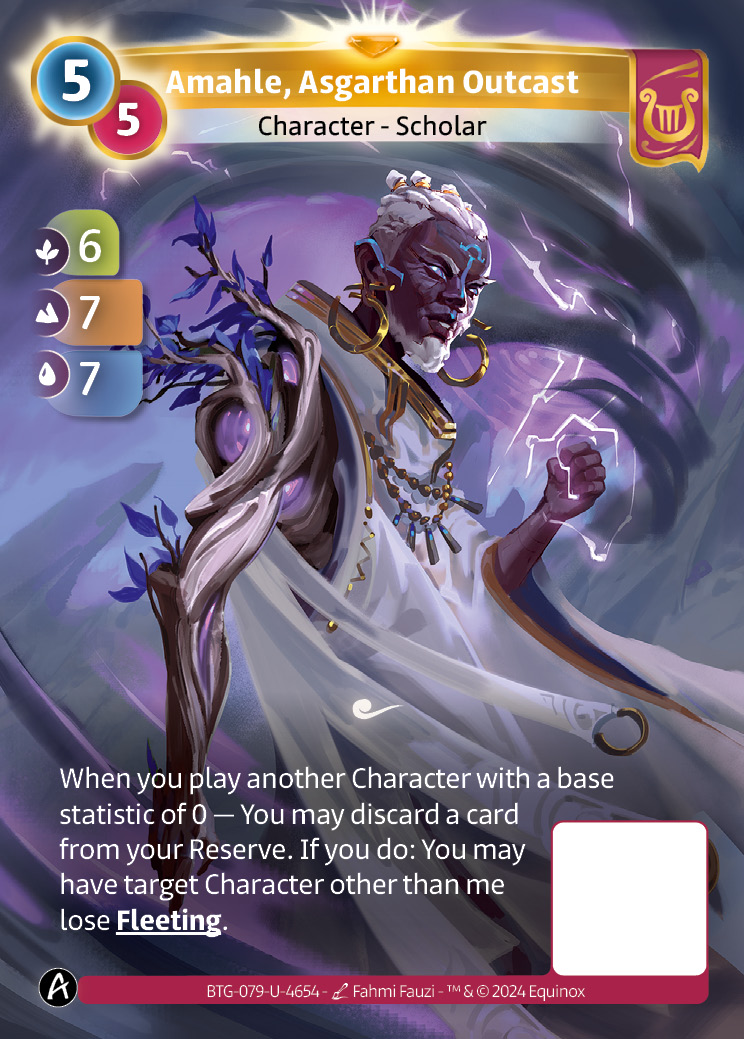 Amahle, Asgarthan Outcast