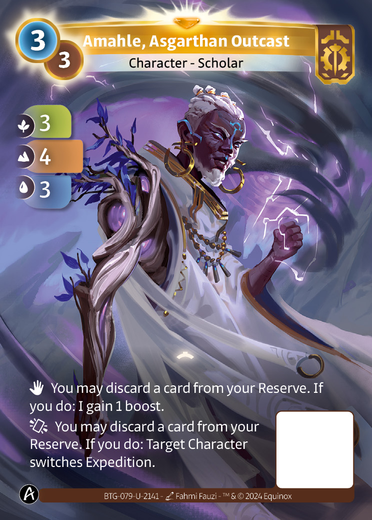 Amahle, Asgarthan Outcast