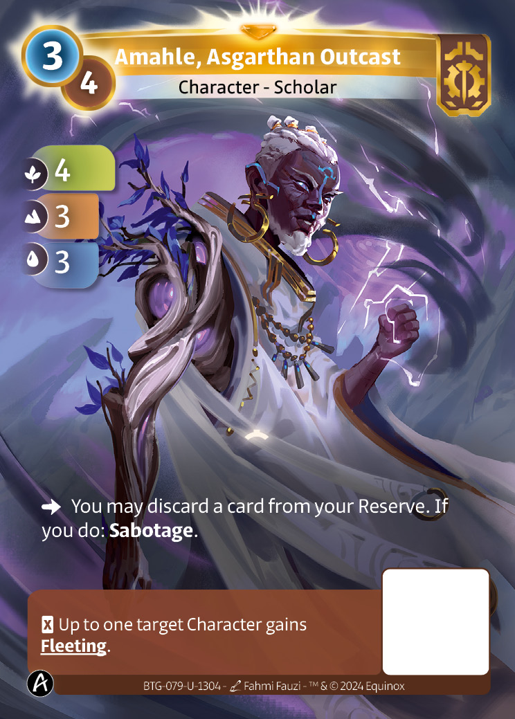 Amahle, Asgarthan Outcast