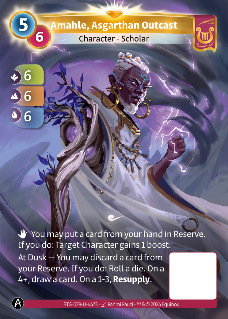 Amahle, Asgarthan Outcast