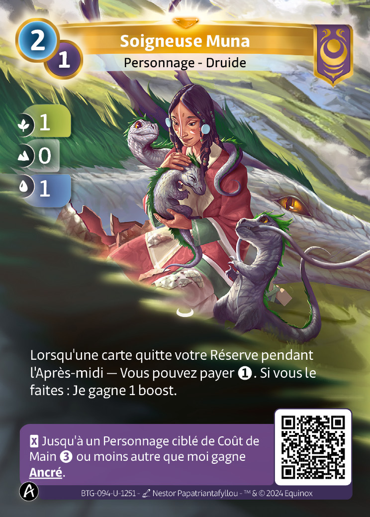 Soigneuse Muna