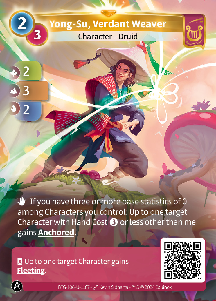 Yong-Su, Verdant Weaver