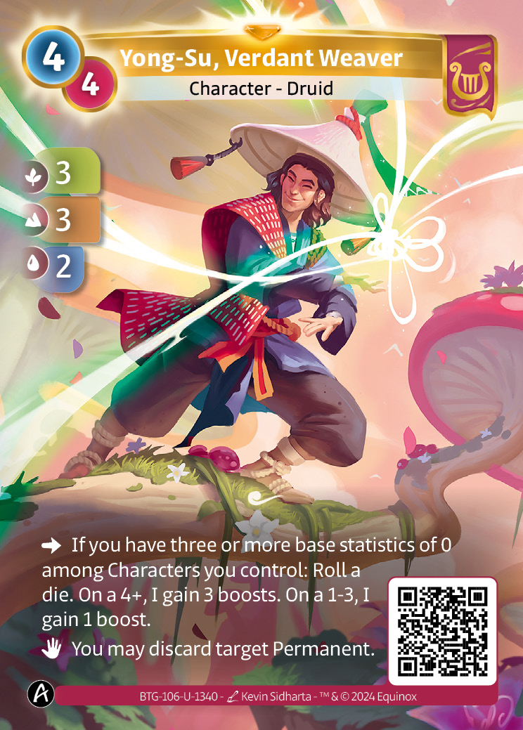Yong-Su, Verdant Weaver