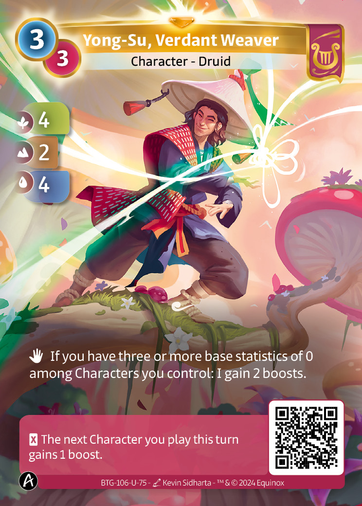 Yong-Su, Verdant Weaver
