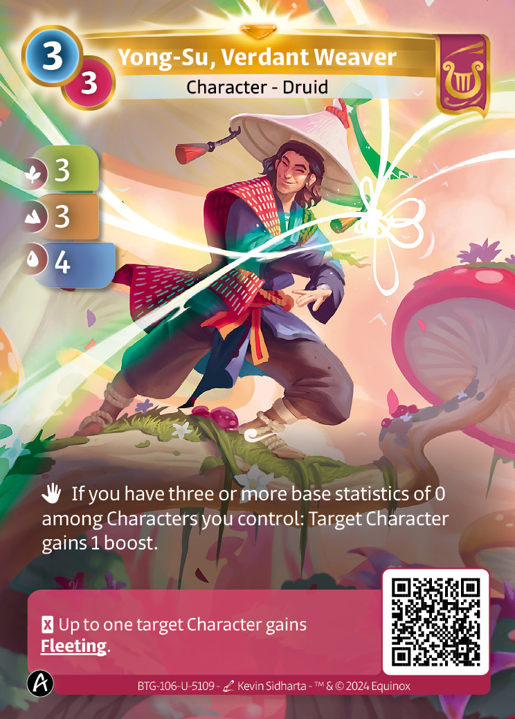 Yong-Su, Verdant Weaver