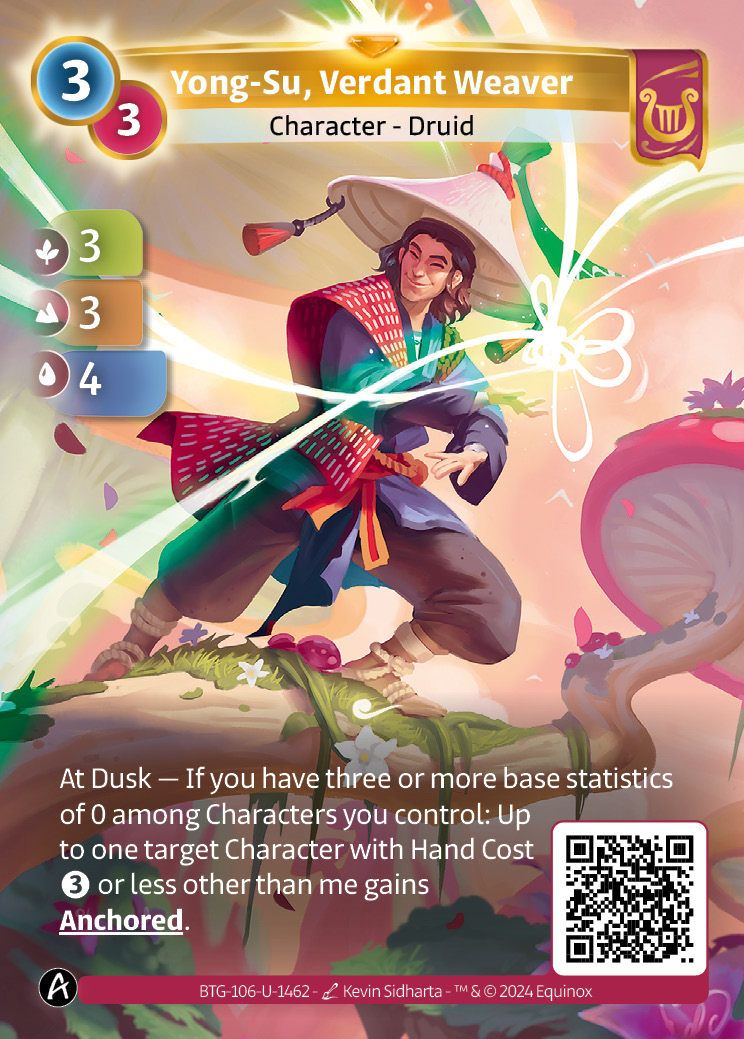 Yong-Su, Verdant Weaver