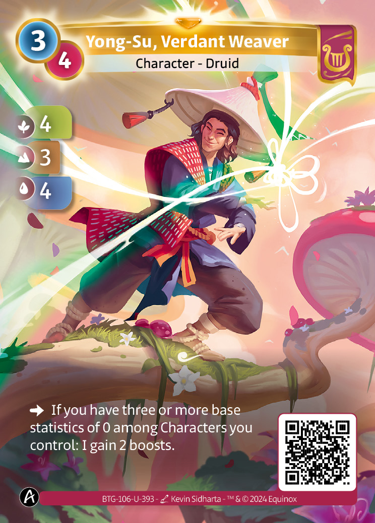 Yong-Su, Verdant Weaver