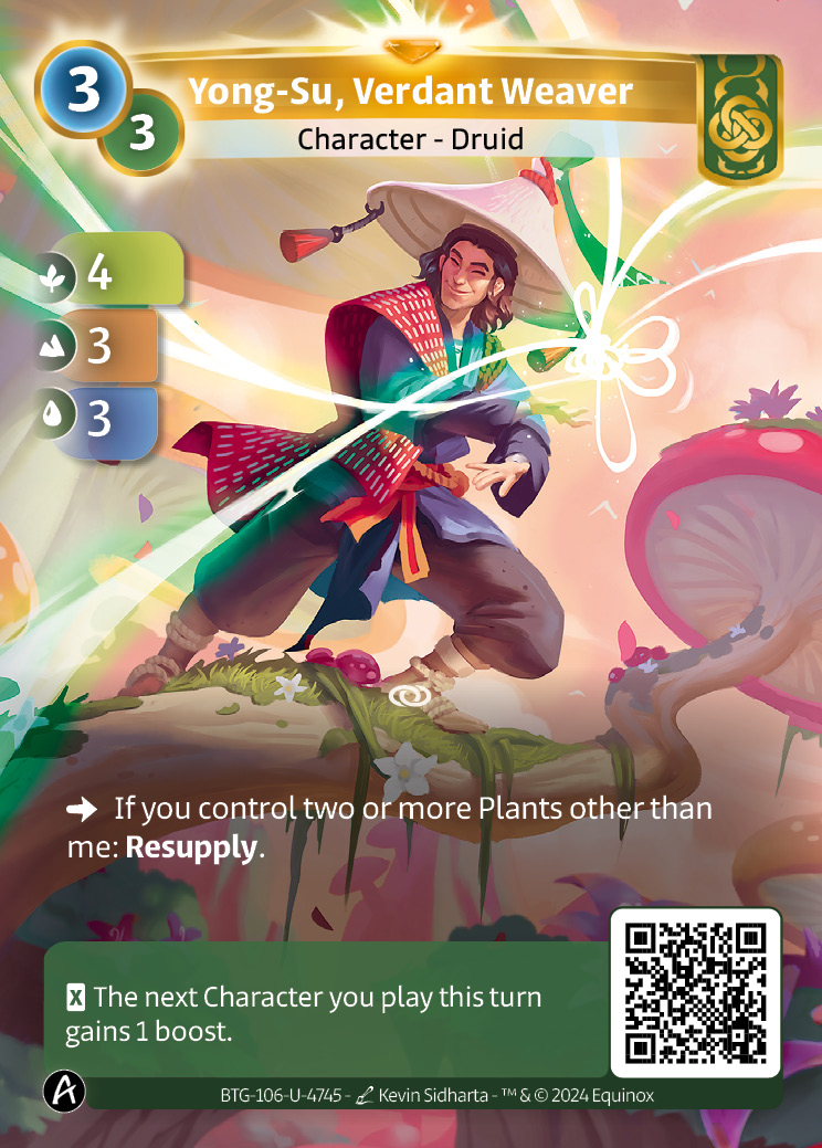 Yong-Su, Verdant Weaver