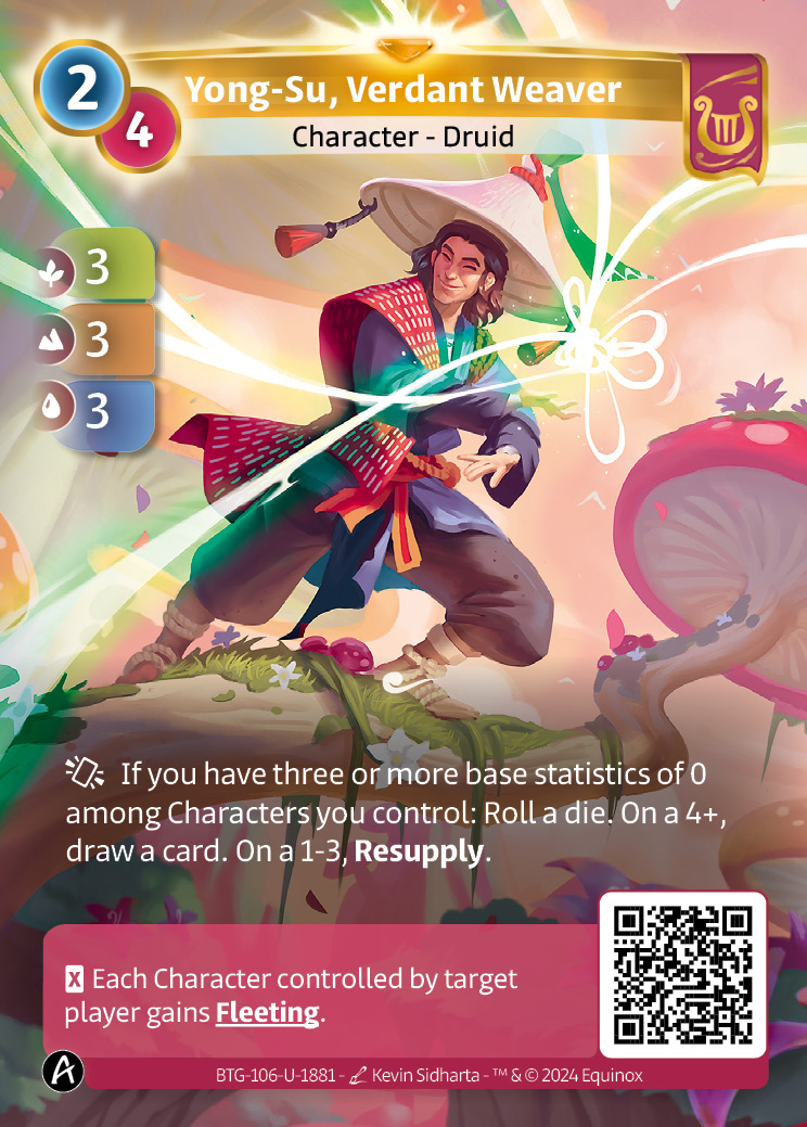 Yong-Su, Verdant Weaver