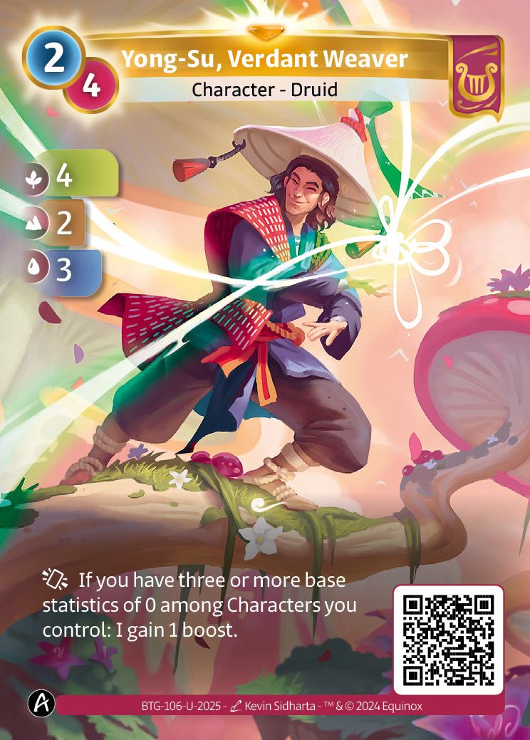 Yong-Su, Verdant Weaver