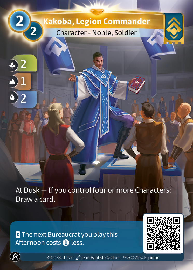 Kakoba, Legion Commander