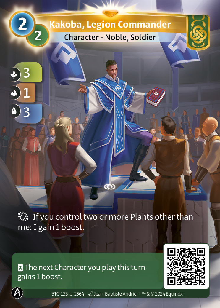 Kakoba, Legion Commander