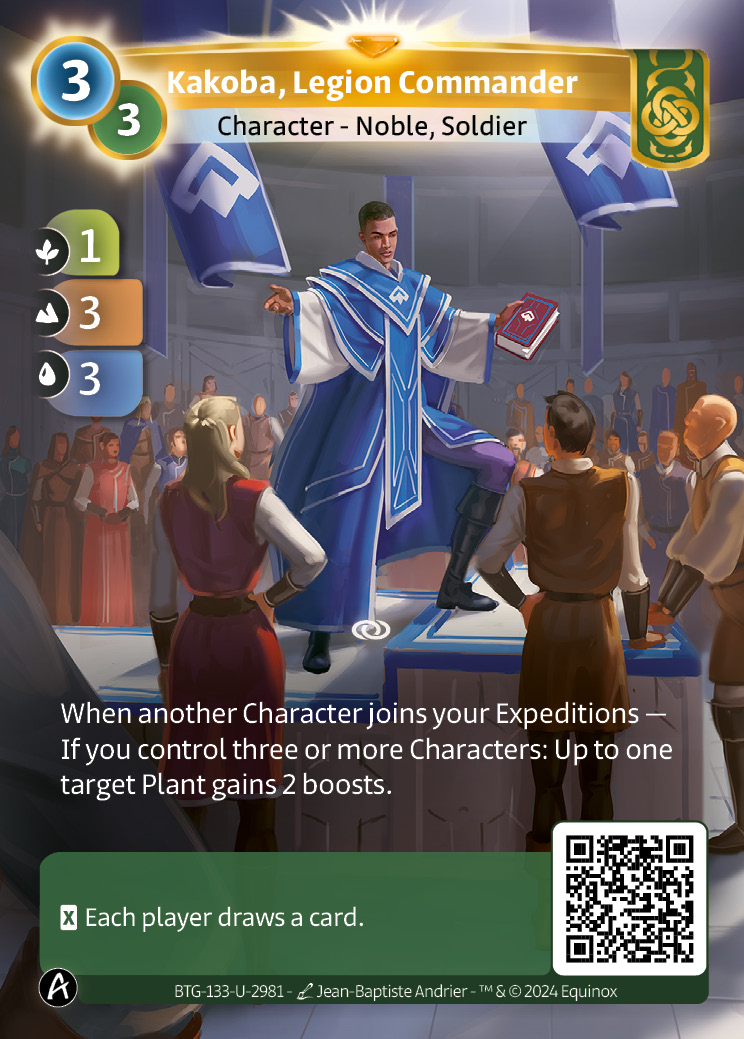 Kakoba, Legion Commander