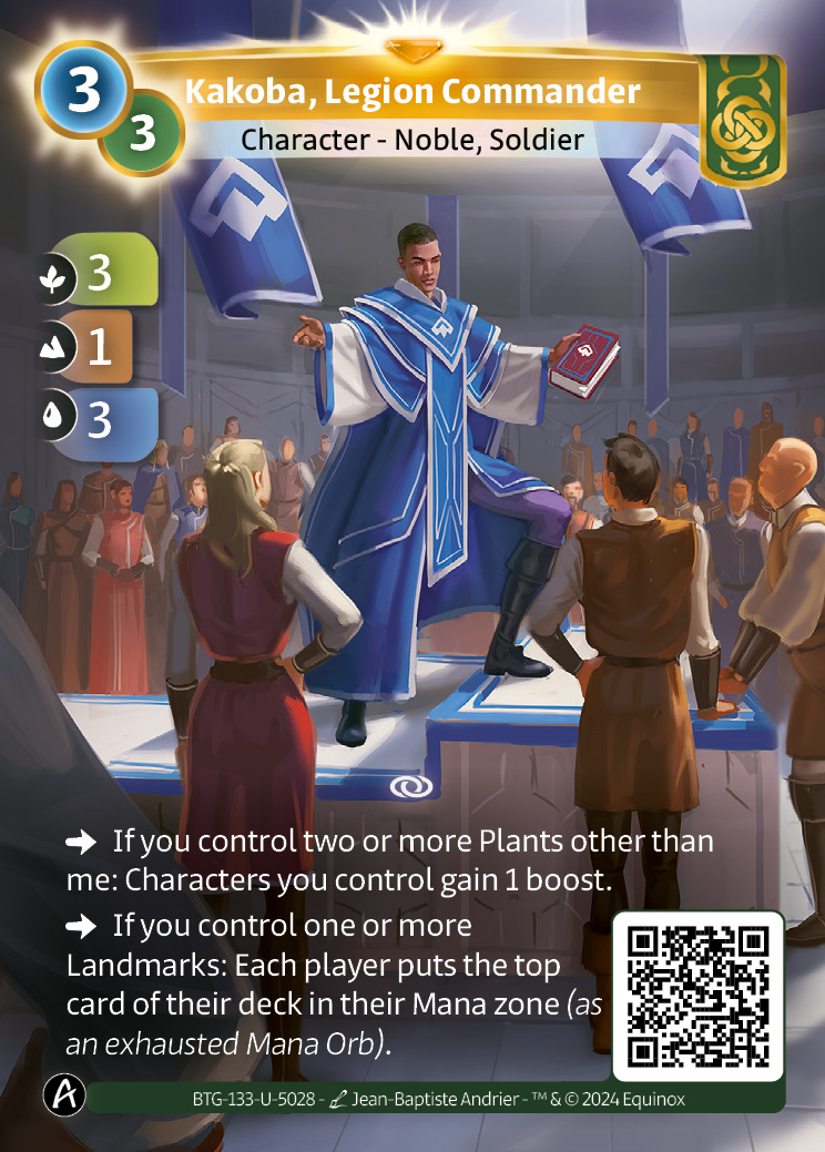 Kakoba, Legion Commander