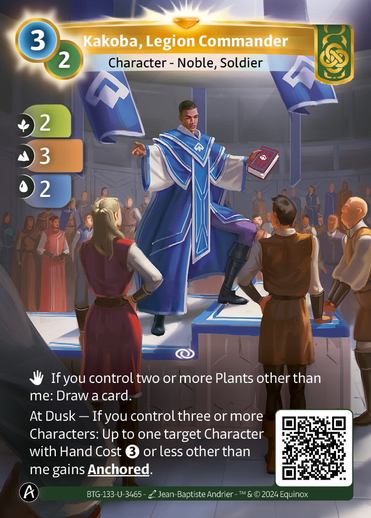 Kakoba, Legion Commander