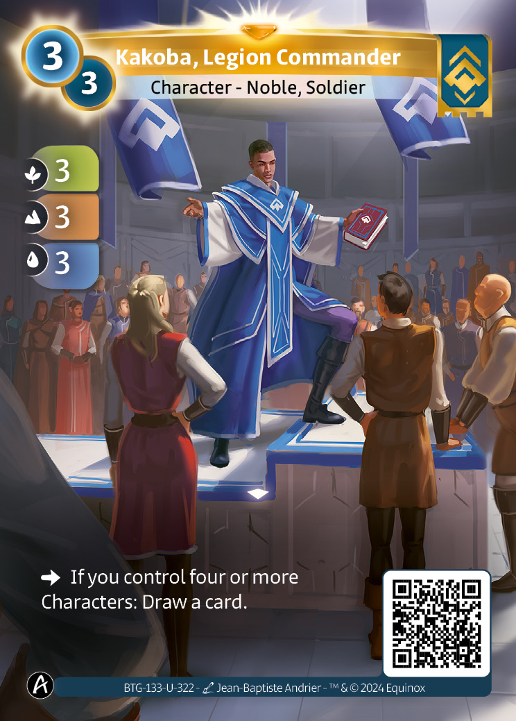 Kakoba, Legion Commander