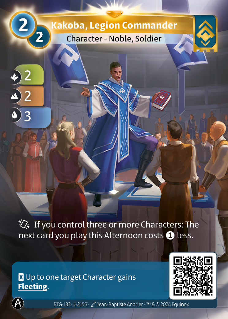 Kakoba, Legion Commander