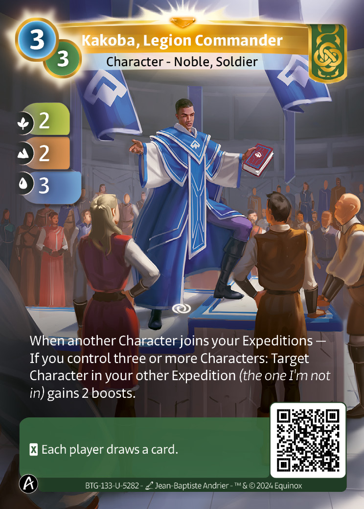 Kakoba, Legion Commander