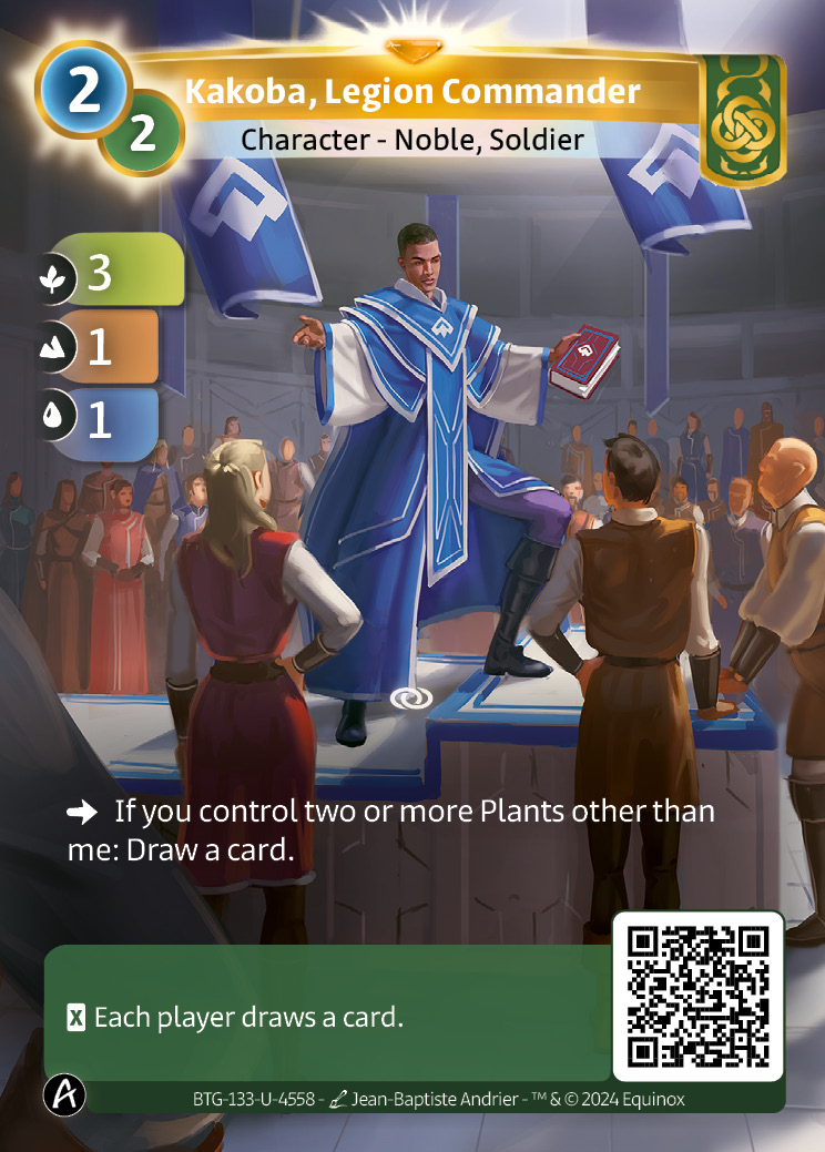 Kakoba, Legion Commander