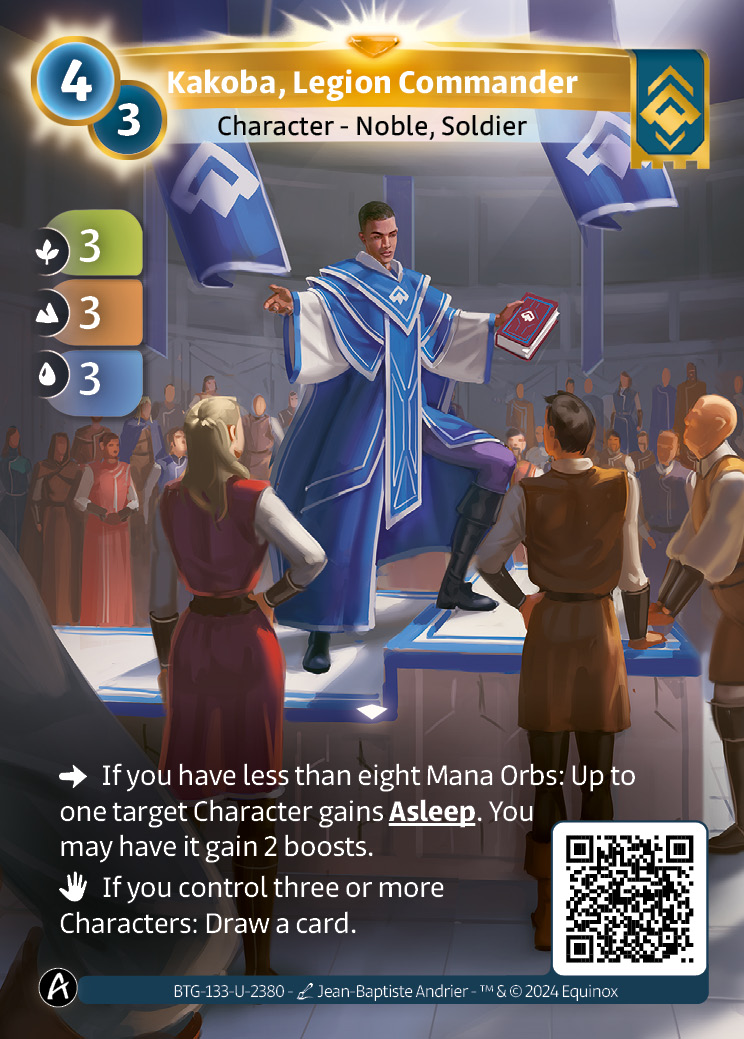 Kakoba, Legion Commander