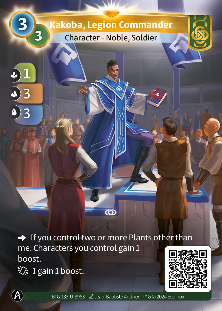 Kakoba, Legion Commander