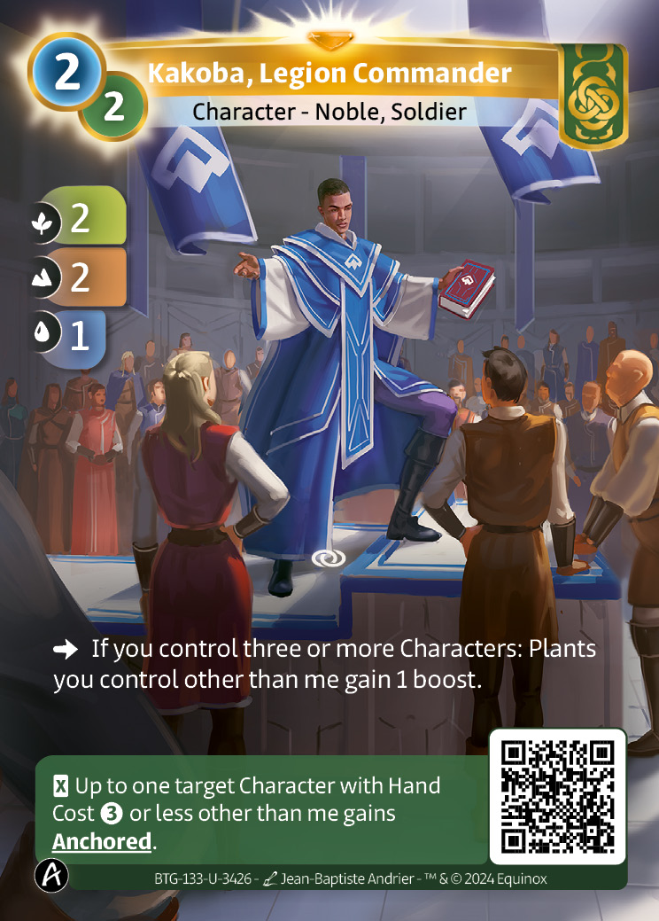 Kakoba, Legion Commander