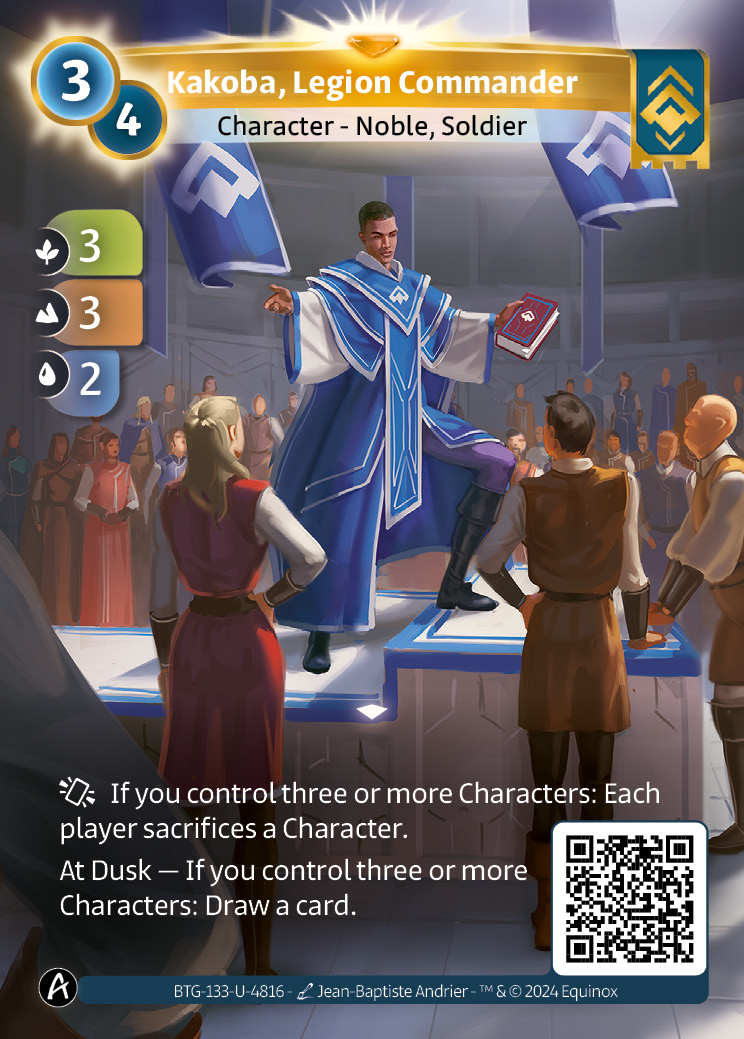 Kakoba, Legion Commander