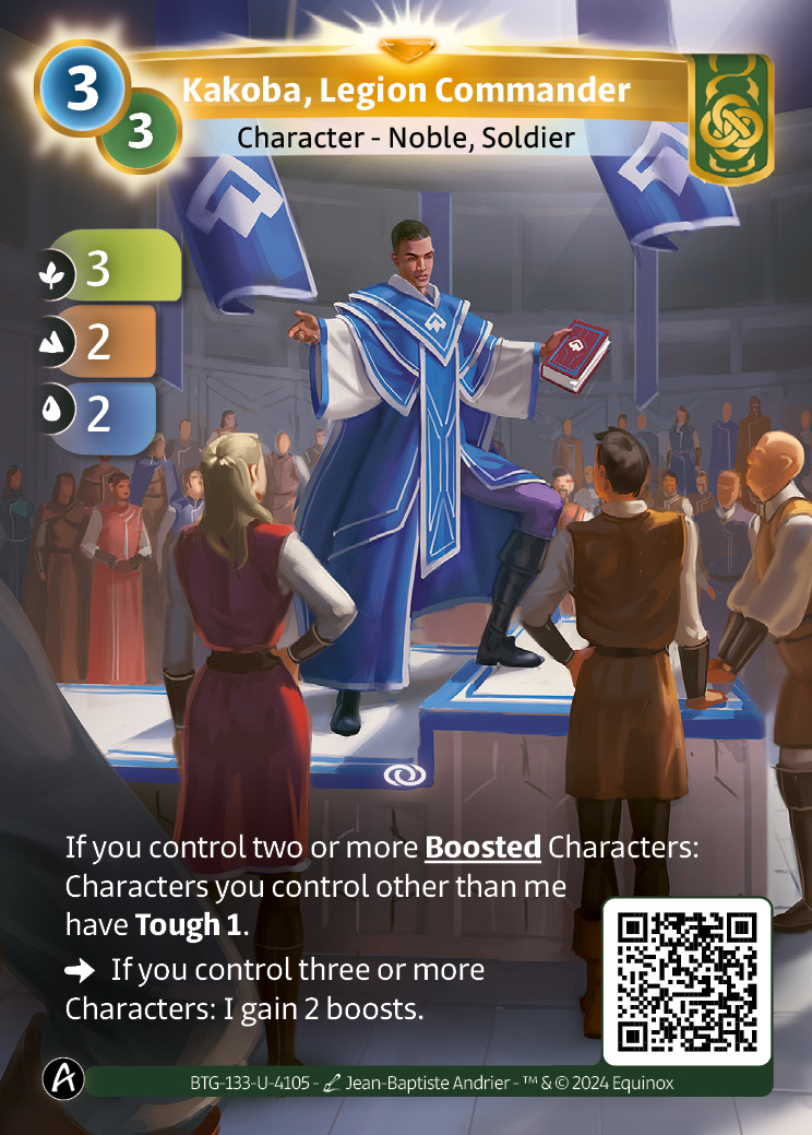 Kakoba, Legion Commander