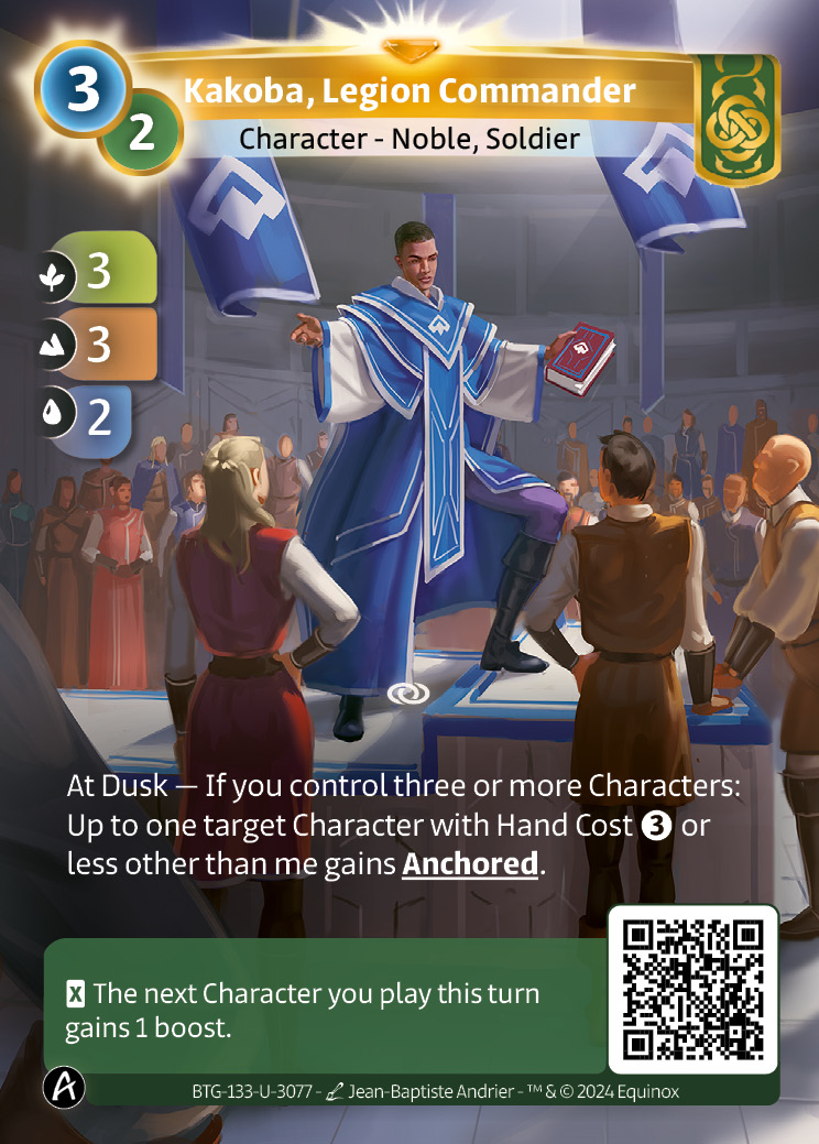 Kakoba, Legion Commander