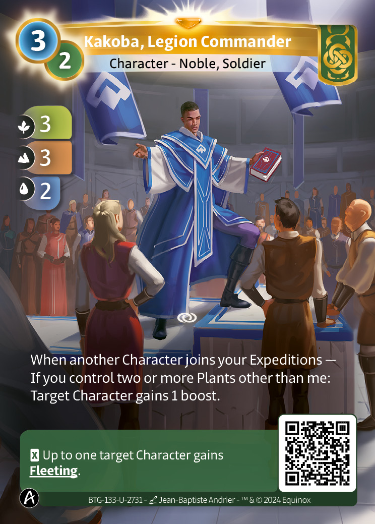 Kakoba, Legion Commander
