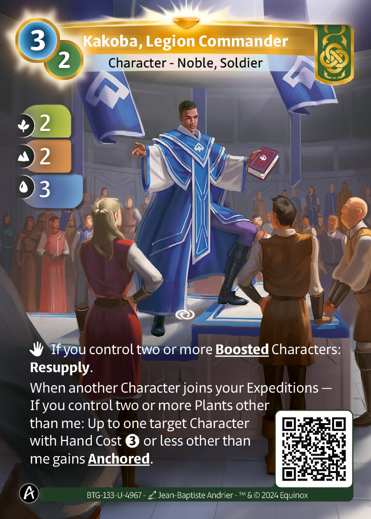 Kakoba, Legion Commander