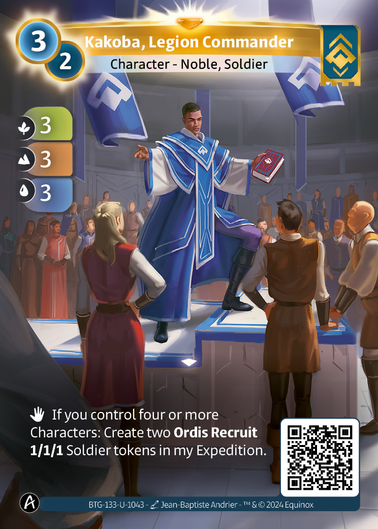 Kakoba, Legion Commander