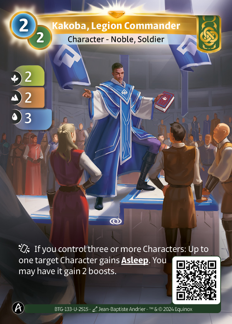 Kakoba, Legion Commander