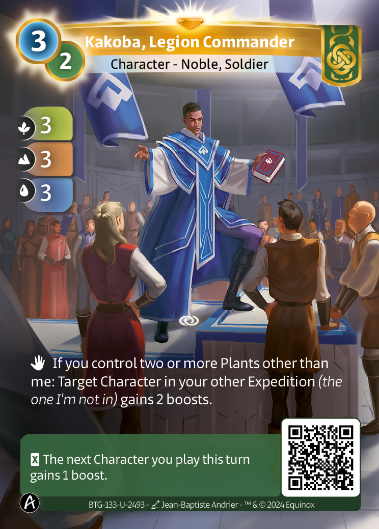 Kakoba, Legion Commander
