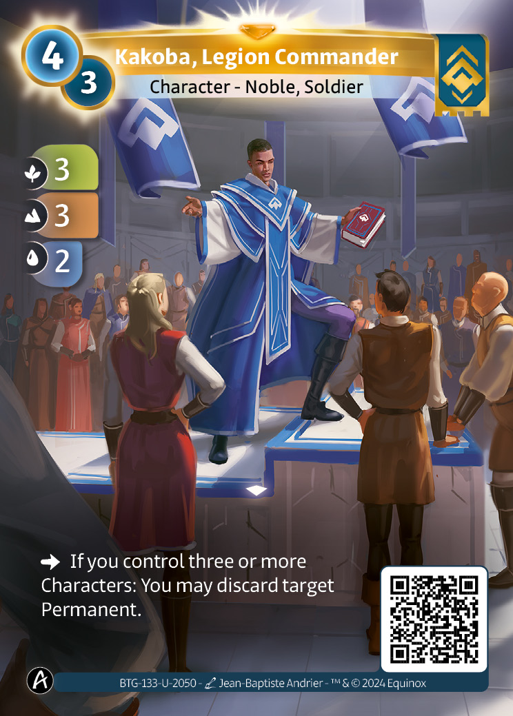Kakoba, Legion Commander