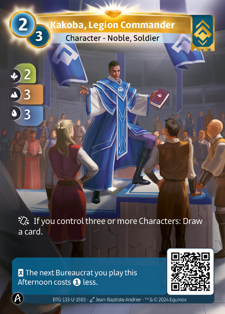 Kakoba, Legion Commander