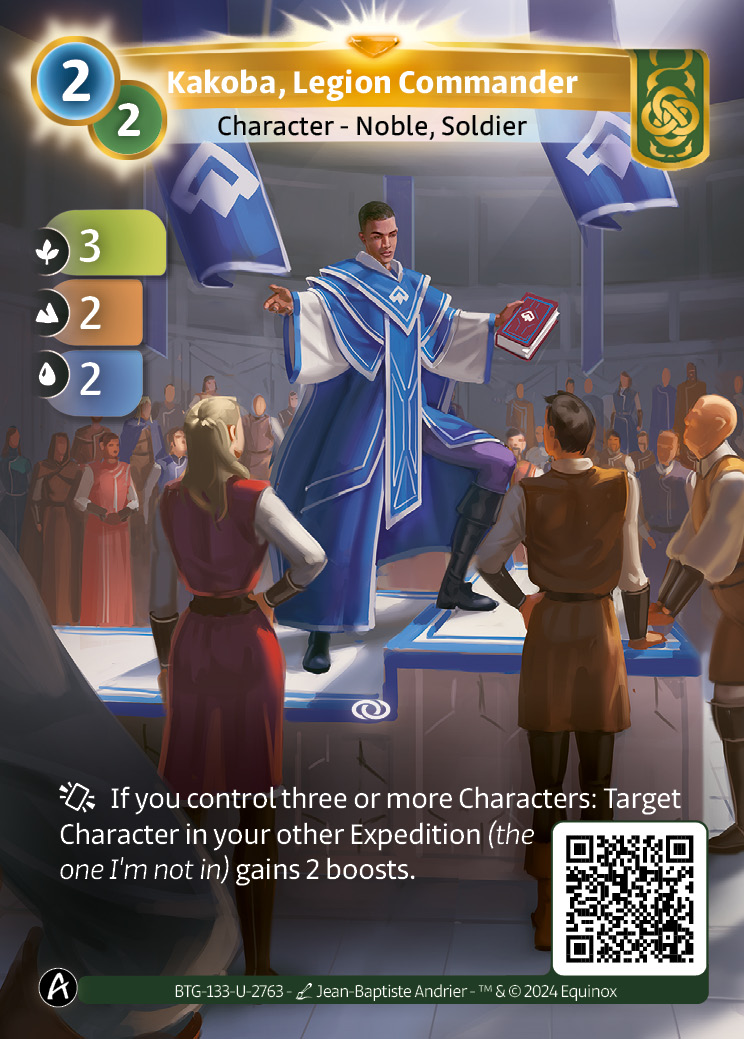 Kakoba, Legion Commander