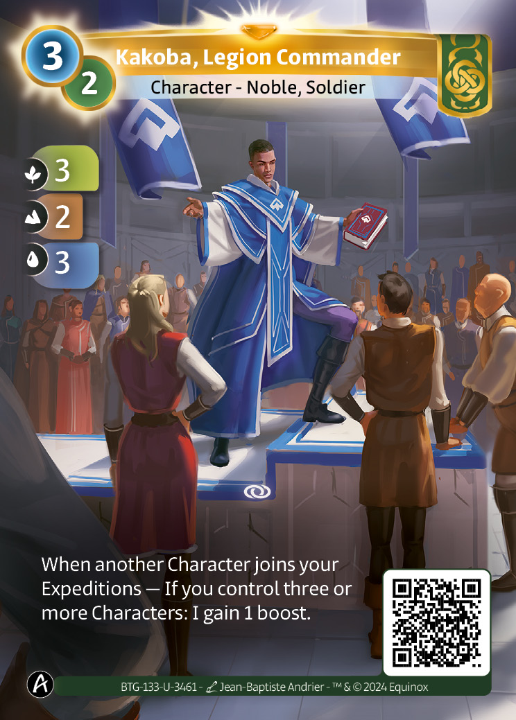 Kakoba, Legion Commander