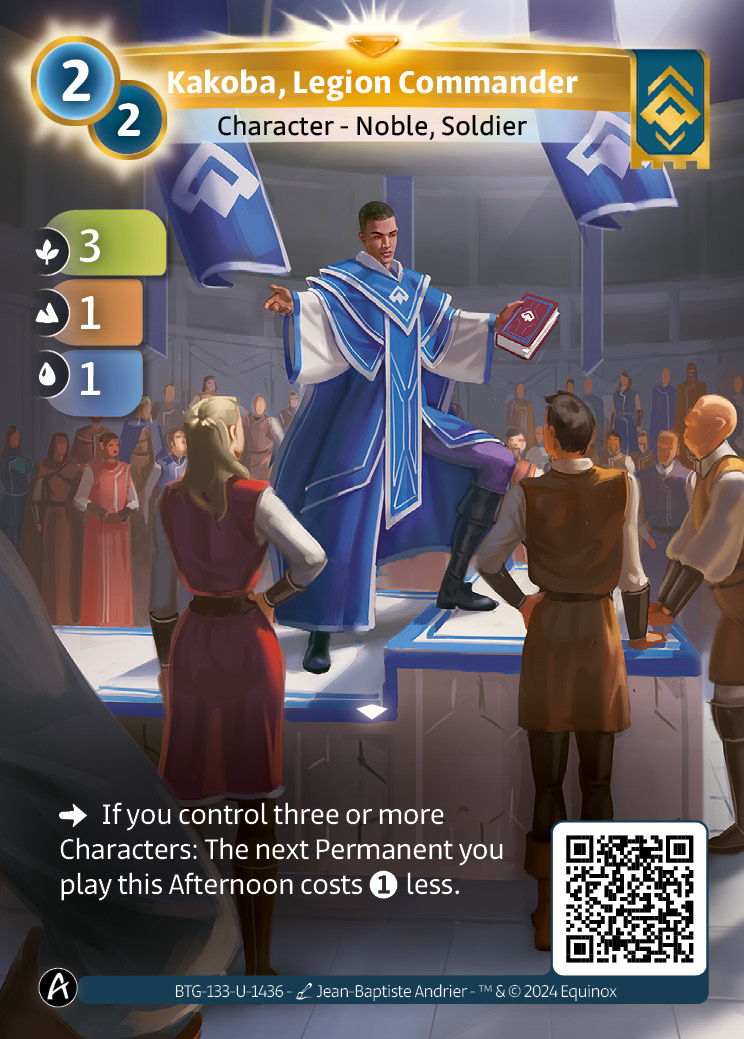 Kakoba, Legion Commander