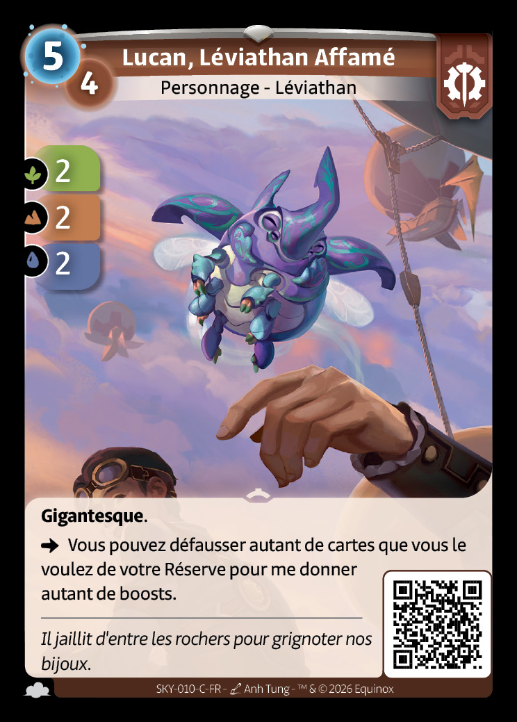 Lucan, Léviathan Affamé