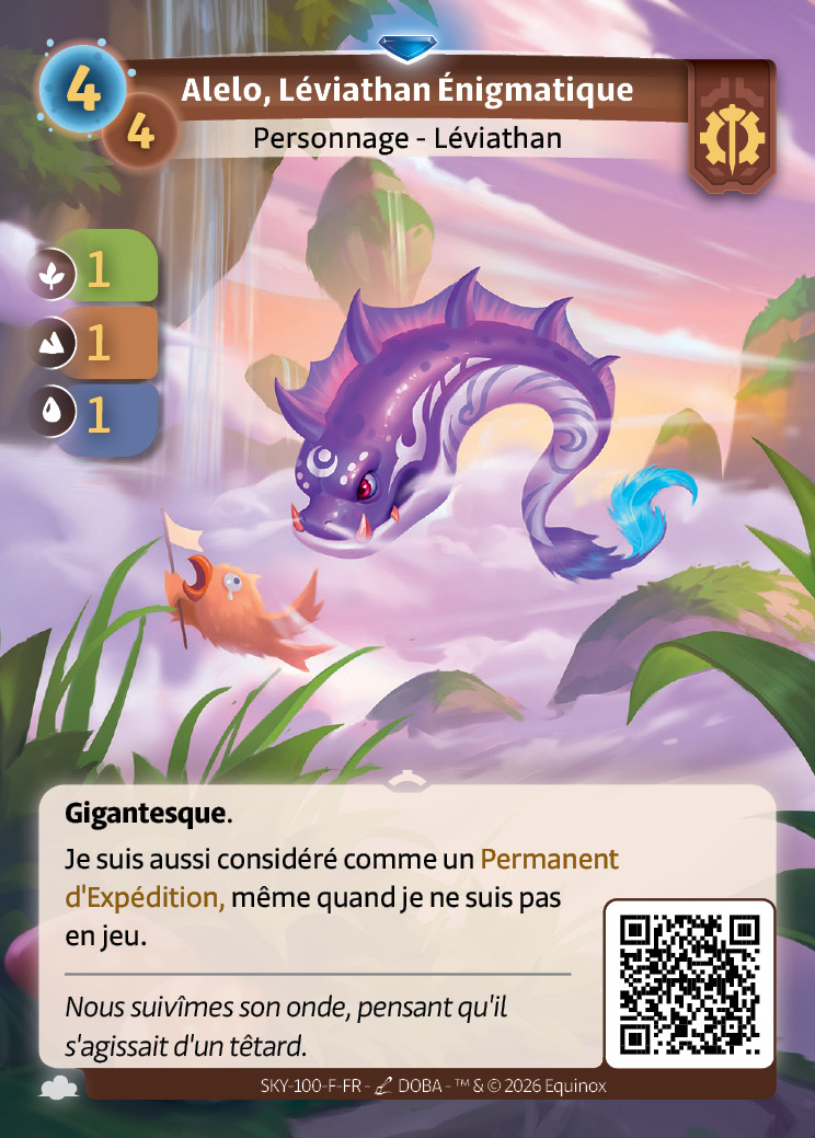 Alelo, Léviathan Énigmatique