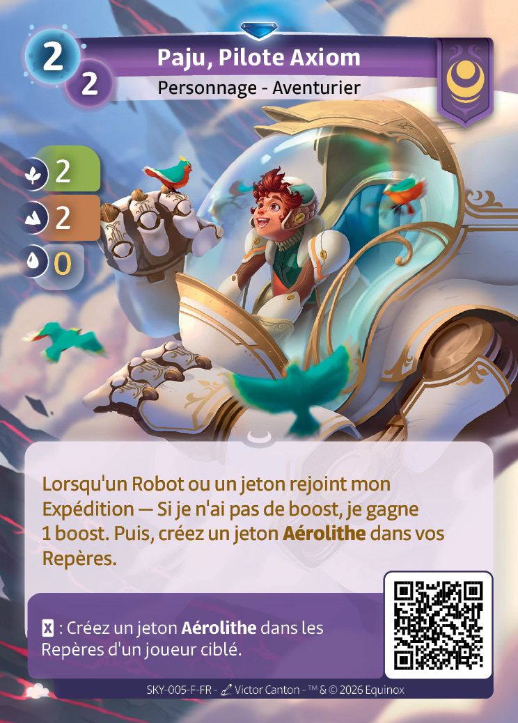 Paju, Pilote Axiom