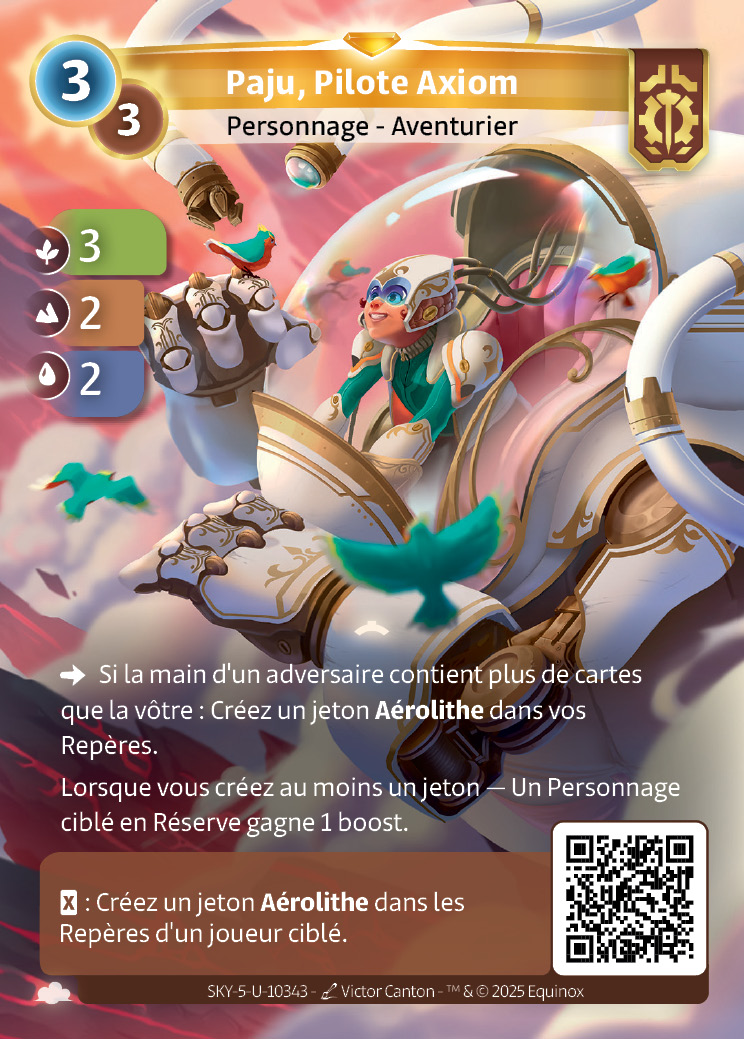 Paju, Pilote Axiom