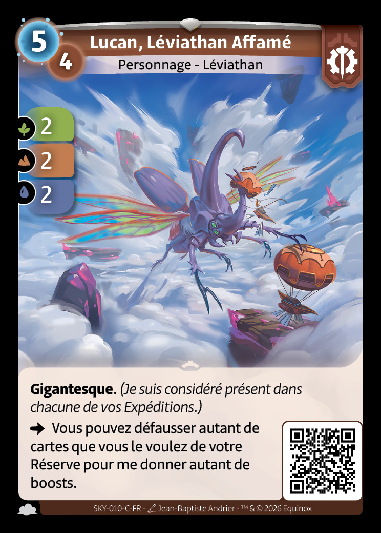 Lucan, Léviathan Affamé