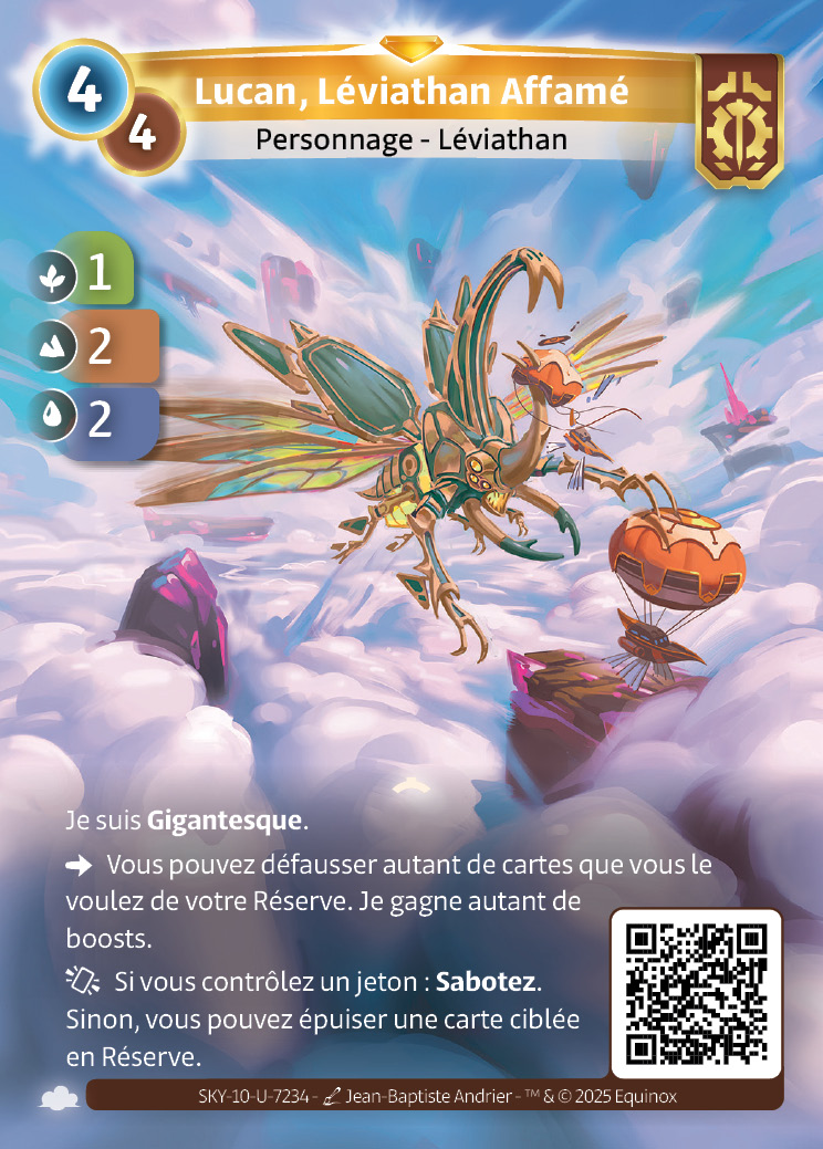 Lucan, Léviathan Affamé