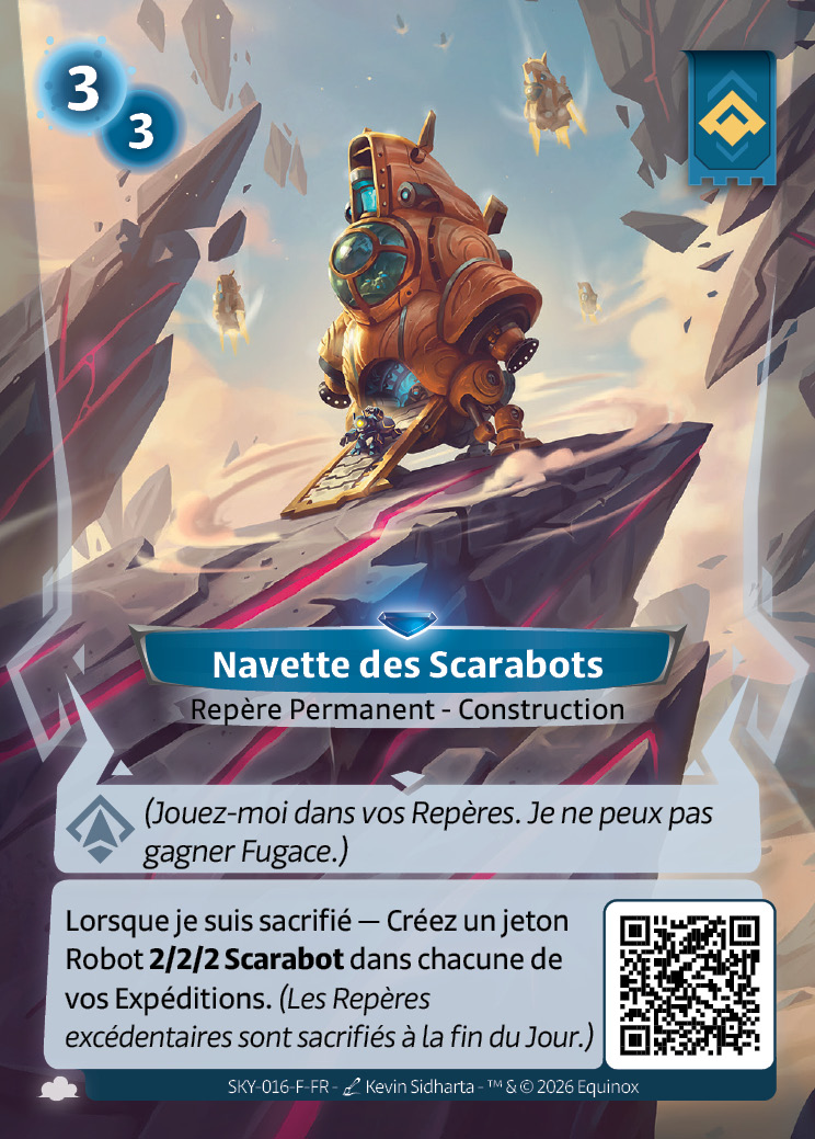 Navette des Scarabots