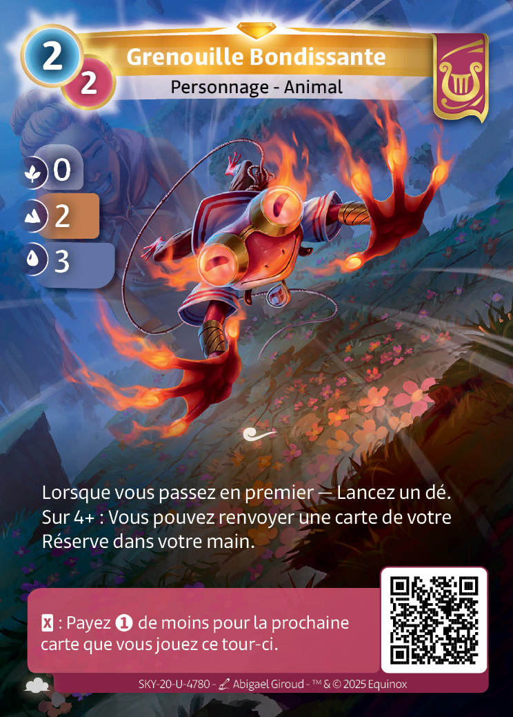 Grenouille Bondissante