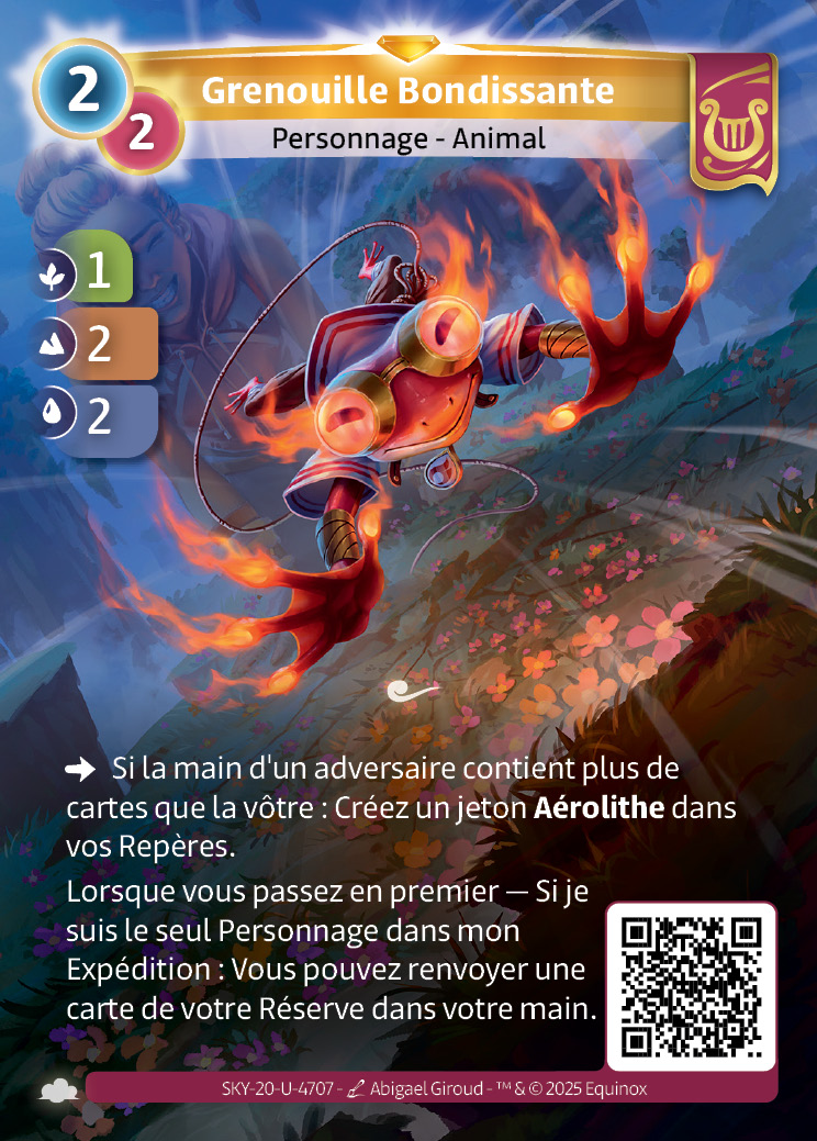 Grenouille Bondissante