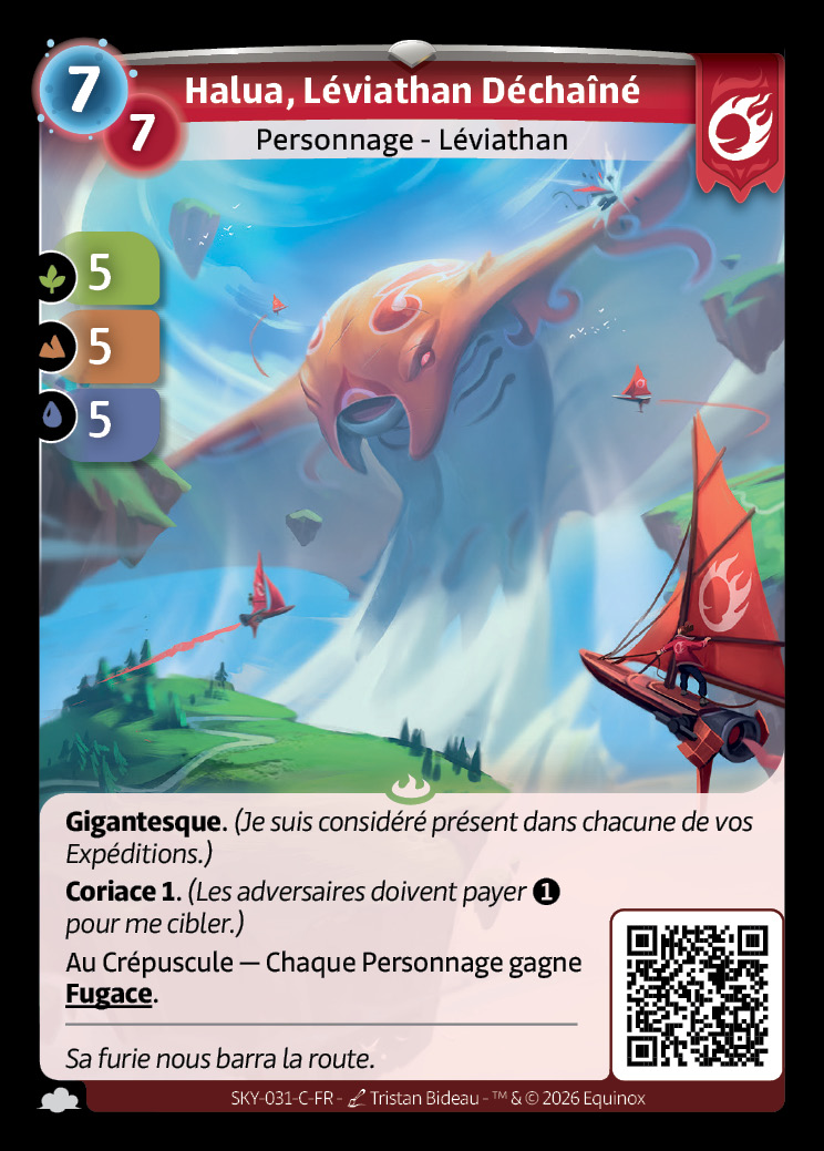 Halua, Léviathan Déchaîné