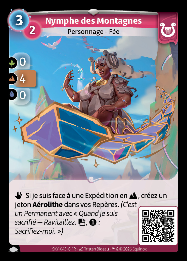 Nymphe des Montagnes